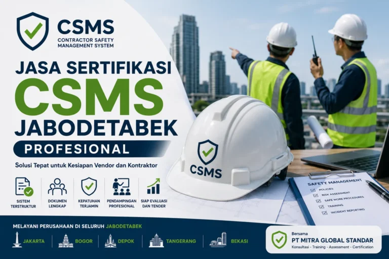 Jasa Sertifikasi CSMS Jabodetabek Profesional